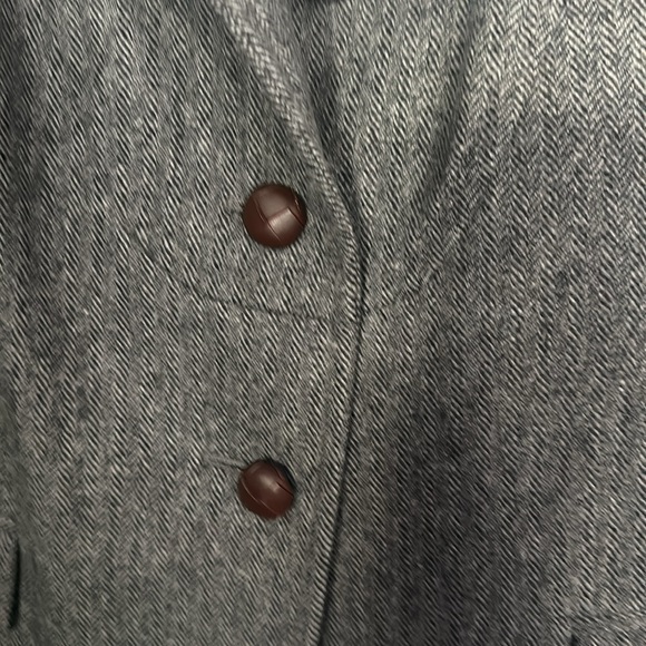 J. Crew Factory Herringbone jacket size 10 - Picture 2 of 7